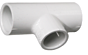 33611 Tee 3/4 inch x 3/4 inch x 1/2 inch 