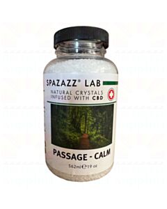 Spazazz Lab Infused w/CBD Crystals 19oz, Passage - Calm