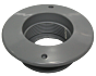 71263 Wallfitting, Grey W/O Knockout