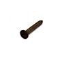 303217 Screw, 18-8 Head Painted Mahogany