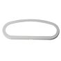 37268 Auxiliary Panel Bezel White