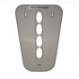 73305 Faceplate Moto Ovals Warm Grey