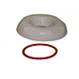 73353 Kit On/Off Valve Bezel, Warm Grey