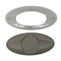76035 Kit, Cup Holder Assembly, Warm Grey