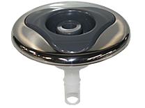 74857 Adaptaflo Jet With Escutcheon Dark Gray 