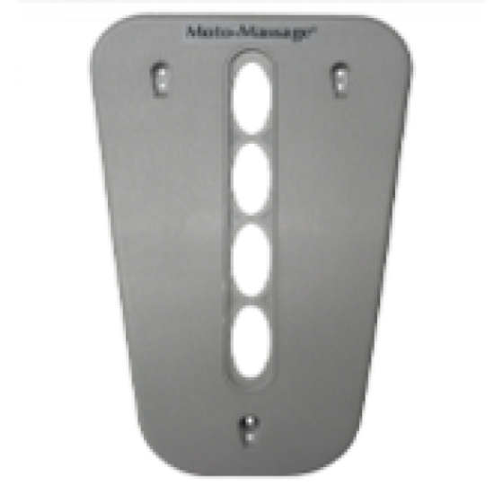 36511 Oval Moto Faceplate, Cool Grey 