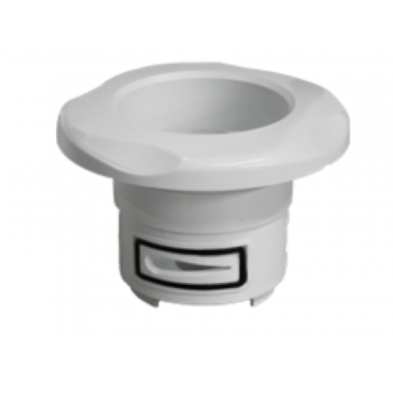 71363 Adjustable Rotary Jet Face, White