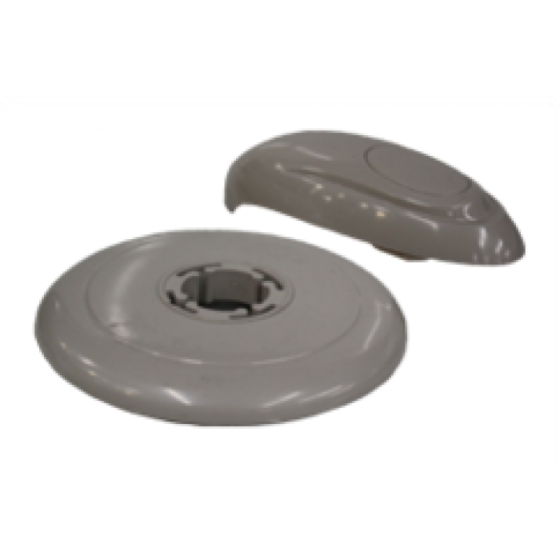 73362 Kit Lever Bezel Warm Grey 