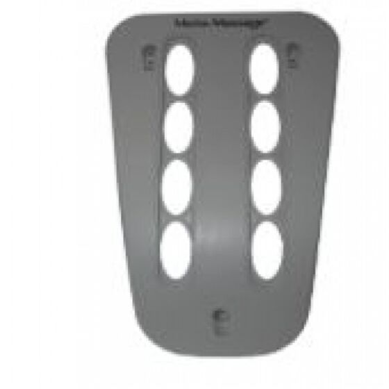 73537 Dual Moto Facia Plate Cool Grey