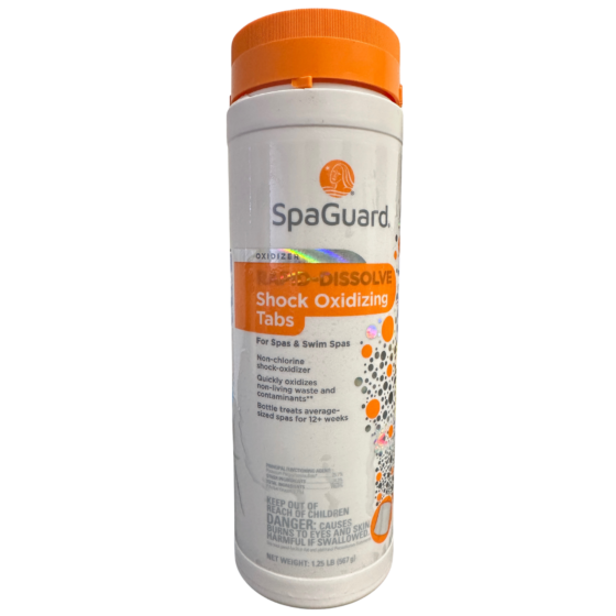 SpaGuard Rapid-Dissolve Non-Chlorine Shock Tabs 1.25LBS