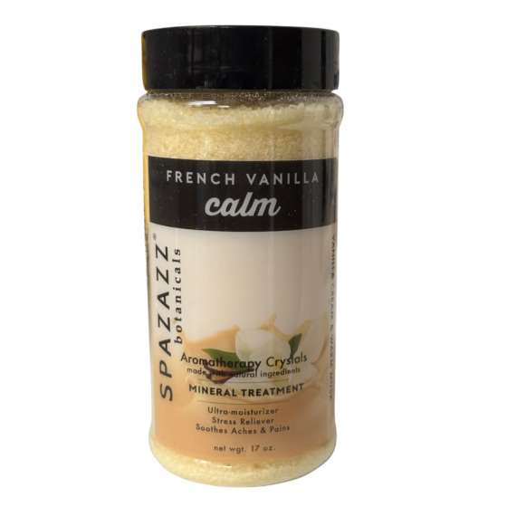 Spazazz 17oz Original Crystals, Warm French Vanilla "Calm"
