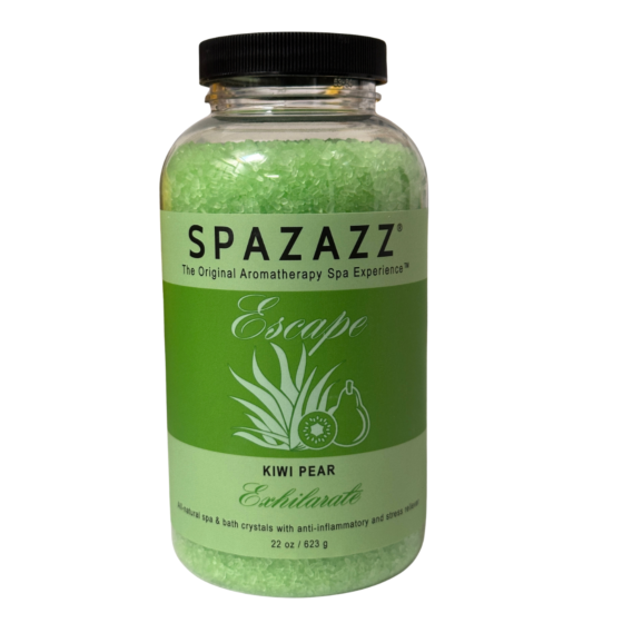 Spazazz 22oz Escape Crystals, Kiwi Pear "Exhilirate"