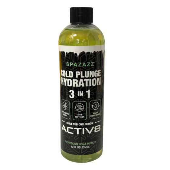 Spazazz 12 Cold Plunge Hydration 3 in 1 - Activ8 - 12 FL OZ