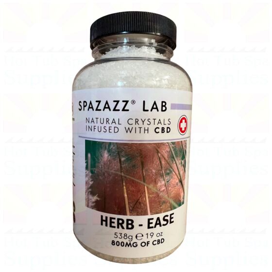 Spazazz Lab Infused w/CBD Crystals 19oz, Herb - Ease