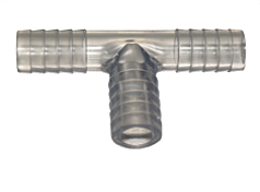 31487 Barb Poly Tee 1/2 x 1x2 x 1/2 Inch