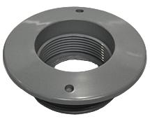 71263 Wallfitting, Grey W/O Knockout