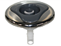 74857 Adaptaflo Jet With Escutcheon Dark Gray 
