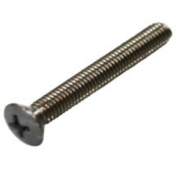 34363 Screw Countersunk, Dark Grey 