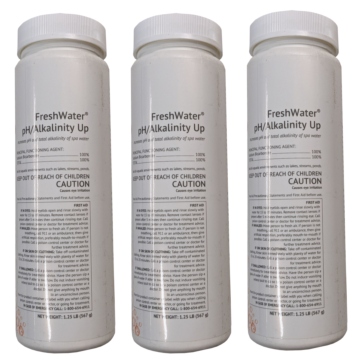 Freshwater pH Alkalinity Up - Hot Spring pH Balancer 3PK 80040