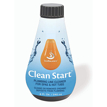 SilkBalance Clean Start Hot Tub Cleaner, 8 oz. - Hot Tub Spa Supplies