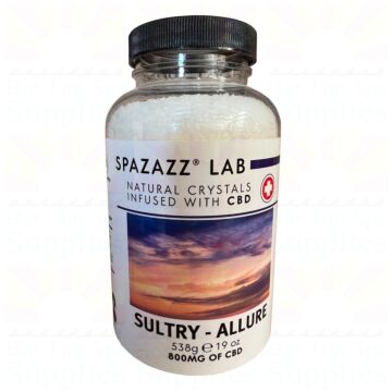 Spazazz Lab Infused w/CBD Crystals 19oz, Sultry - Allure